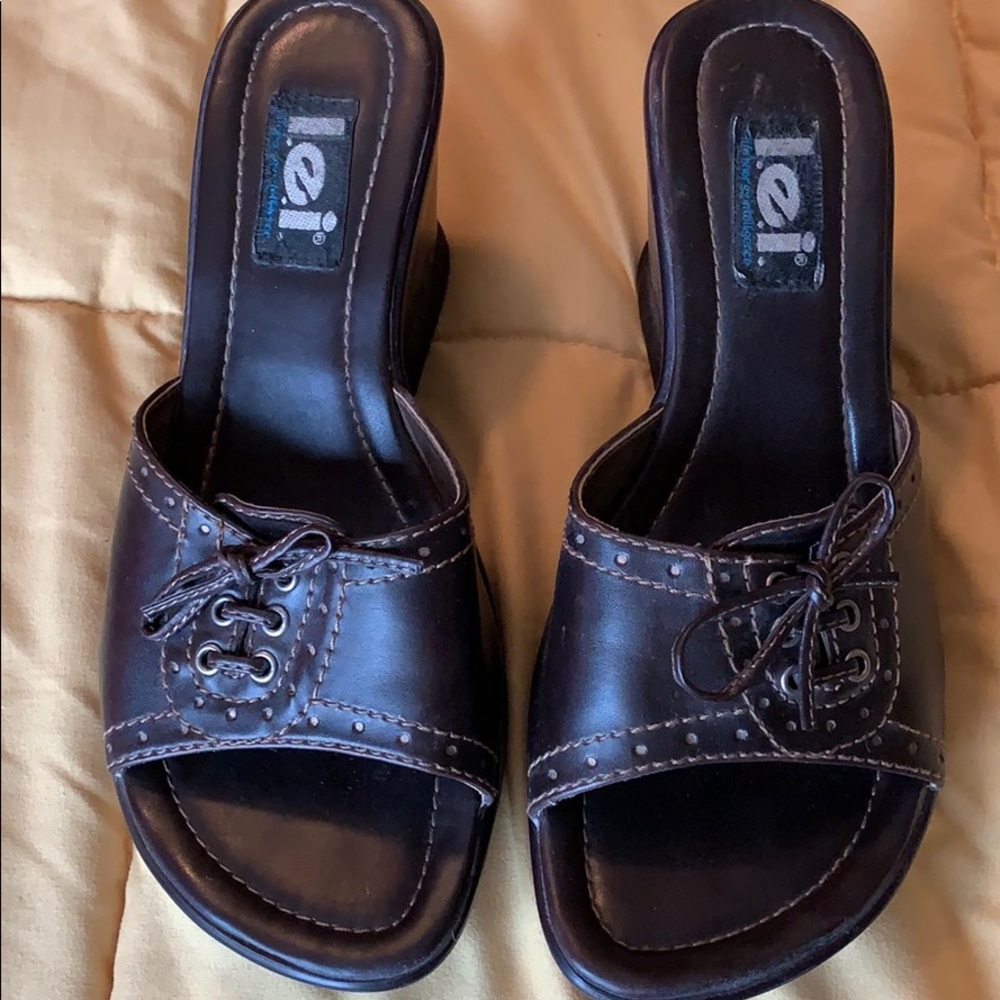 LEI wedge sandals